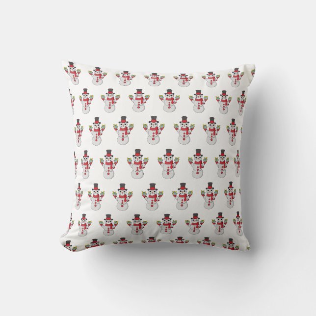 Cadeaus voor u van Snowman Kussen (Voorkant)