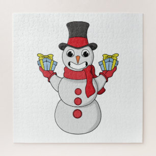 Cadeaus voor u van Snowman Legpuzzel