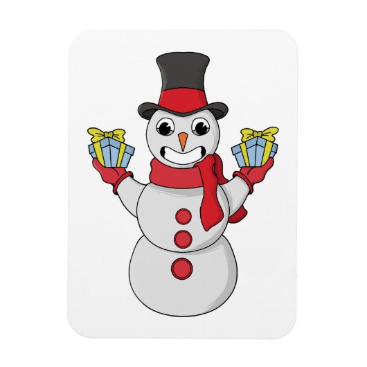 Cadeaus voor u van Snowman Magneet (Verticaal)
