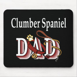 Cadeaus voor vader met Clumber Spaniel Muismat