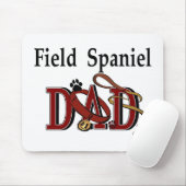 Cadeaus voor vader van Field Spaniel Muismat (Met muis)