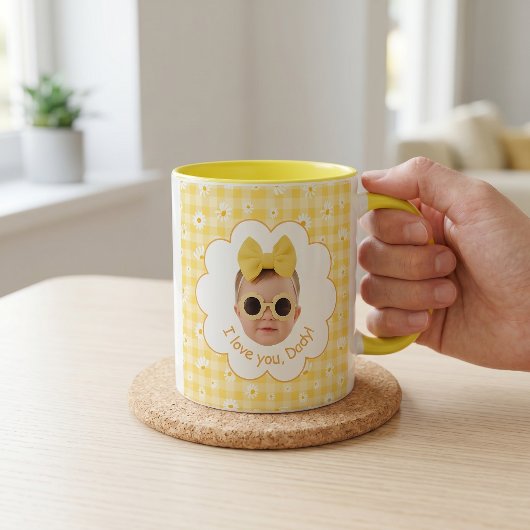 Cadeaus voor Vaderdag voor Vader Geel Mok