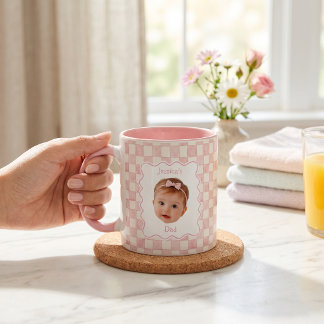 Cadeaus voor Vaderdag voor vader Roze Mok