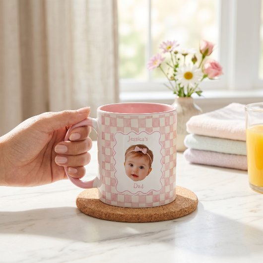 Cadeaus voor Vaderdag voor vader Roze Mok