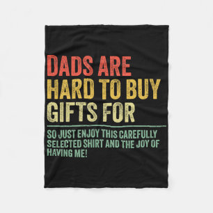 Cadeaus voor vaders die moeilijk te kopen zijn voo fleece deken