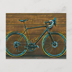 Cadeaus voor vintage fietsen cadeaus voor mounta briefkaart