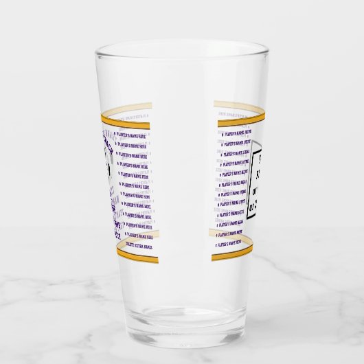 Cadeaus voor Voetbal coaches, Gepersonaliseerd Glas (Links)