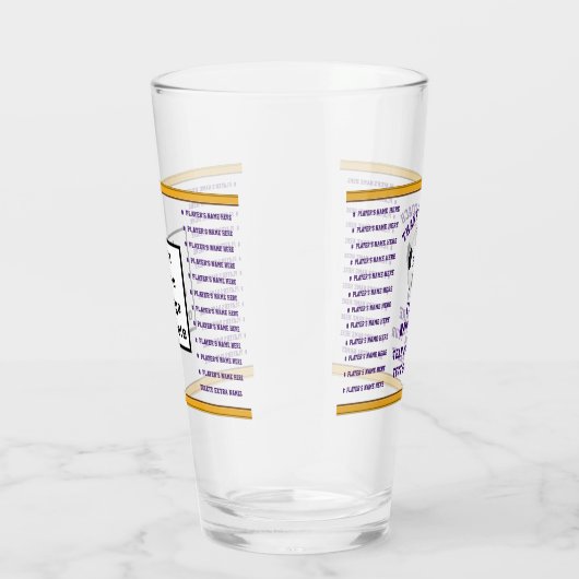 Cadeaus voor Voetbal coaches, Gepersonaliseerd Glas (Rechts)