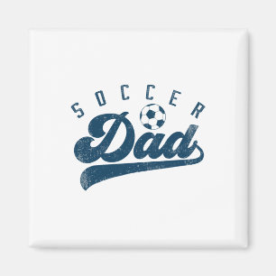 Cadeaus voor Voetbal Vader Papa Vaderdag Magneet