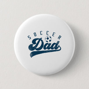 Cadeaus voor Voetbal Vader Vaderdag  Ronde Button 5,7 Cm