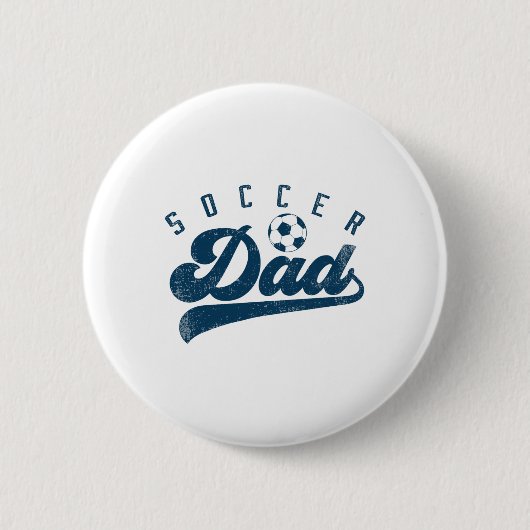 Cadeaus voor Voetbal Vader Vaderdag Ronde Button 5,7 Cm (Voorkant)