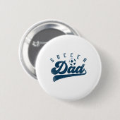 Cadeaus voor Voetbal Vader Vaderdag Ronde Button 5,7 Cm (Voorkant /achterkant)
