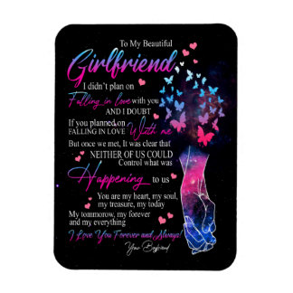 Cadeaus voor vriendin | Brief aan mijn vriendin Magneet