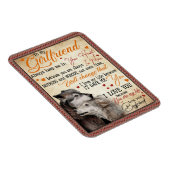 Cadeaus voor vriendin | Brief aan mijn vriendin Magneet (Rechterzijde)