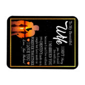 Cadeaus voor Vrouw | Brief Aan Mijn Vrouw Liefde V Magneet (Horizontaal)