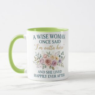 Cadeaus voor vrouwen bij pensionering, Grappig cad Mok