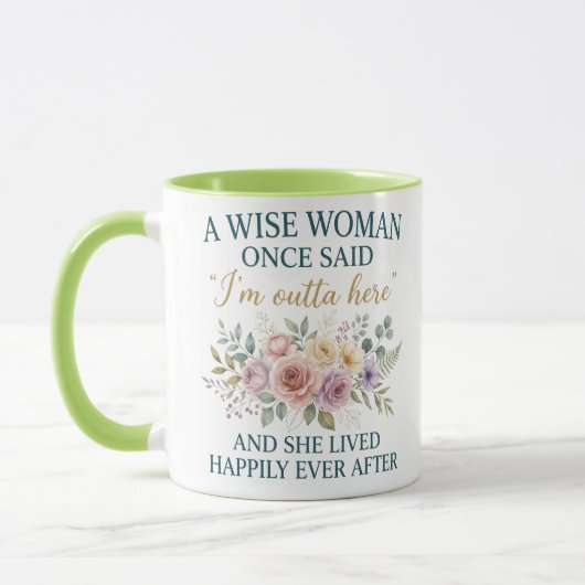Cadeaus voor vrouwen bij pensionering, Grappig cad Mok (Links)