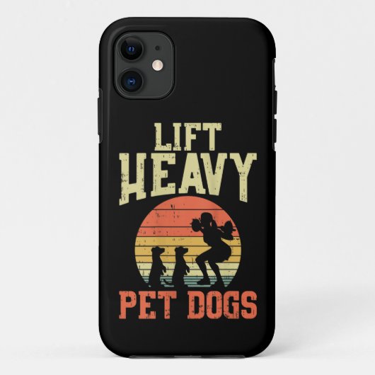 Cadeaus voor vrouwen die gewichten heffen Til zwar Case-Mate iPhone Case (Achterkant)
