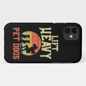 Cadeaus voor vrouwen die gewichten heffen Til zwar Case-Mate iPhone Case (Achterkant (horizontaal))