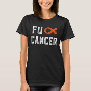 Cadeaus voor vrouwen FCK Kanker Chemo van Kankerno T-shirt