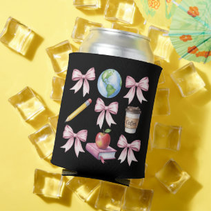 Cadeaus voor waardering voor leraren koffieboog cu blikjeskoeler