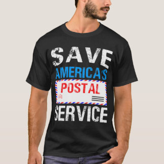Cadeaus voor werknemers van de Amerikaanse postdie T-shirt