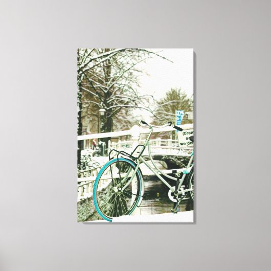 Cadeaus voor wielrennen canvas afdruk (Voorkant)