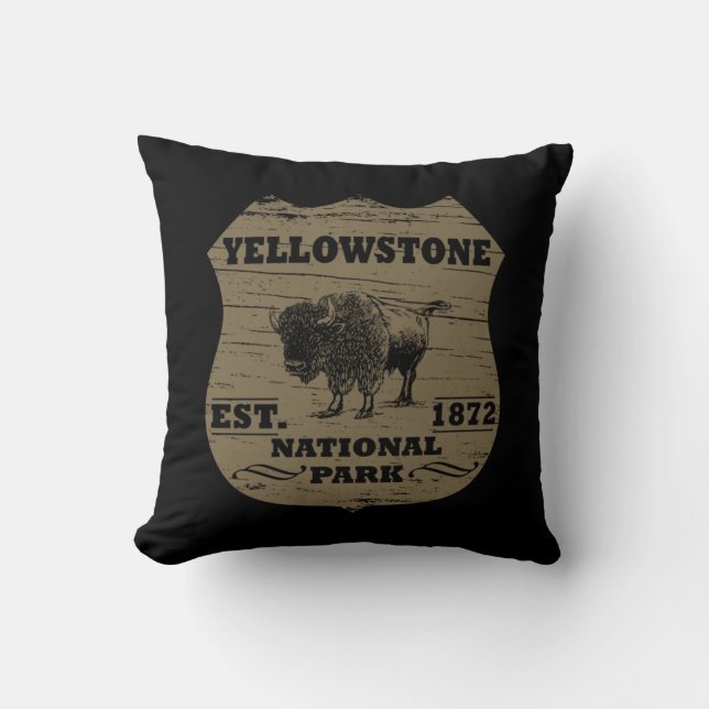 Cadeaus voor Yellowstone National Park Kussen (Voorkant)