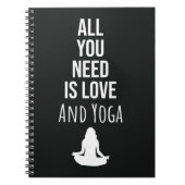 Cadeaus voor yoga liefhebbers voor haar notitieboek (Voorkant)