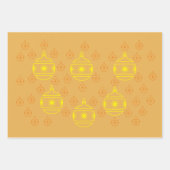 Cadeauset - Ronde Ornamenten Inpakpapier Vel (Voorkant 3)