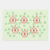 Cadeauset - Ronde Ornamenten Inpakpapier Vel (Voorkant)