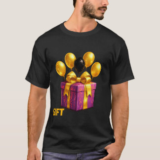 Cadeaushirt voor iedereen die iets viert. t-shirt