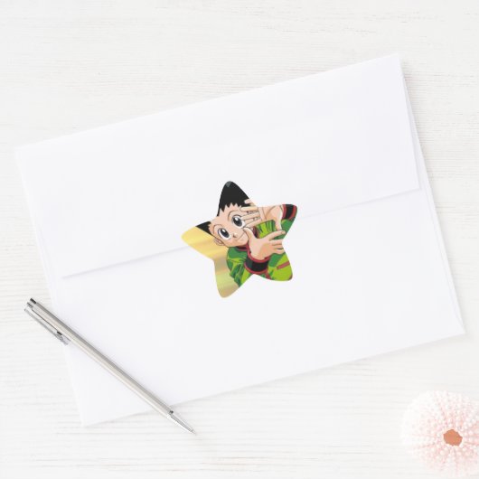 Cadeaustickers Ster Sticker (Envelop)