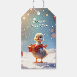 Cadeautag Eendje Cadeaulabel