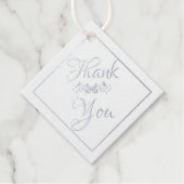 Cadeautag - Hartelijk dank Bedankjes Labels (Voorkant)