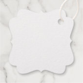 Cadeautag - Hartelijk dank Bedankjes Labels (Achterkant)