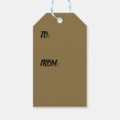Cadeautag met friet cadeaulabel (Achterkant)