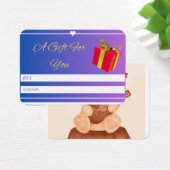 cadeautag visitekaartje (Bureau)