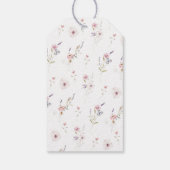 Cadeautag voor baby theepartij cadeaulabel (Achterkant)