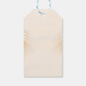 Cadeautag voor baseball verjaardagsfeestje cadeaulabel (Achterkant)