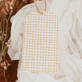 Cadeautag voor pompoentaart cadeaulabel