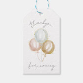 Cadeautags bedankballonnen cadeaulabel (Voorkant)