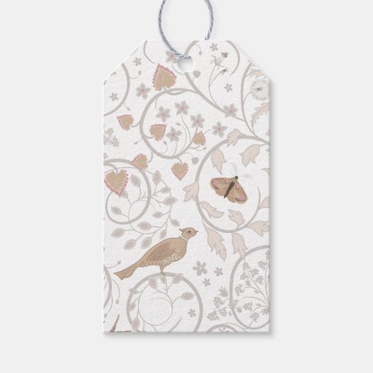 Cadeautags met drukke heg cadeaulabel (Voorkant)
