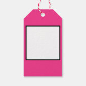 Cadeautags met Roze Pugs Cadeaulabel (Achterkant)
