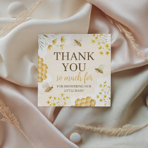 Cadeautags voor Little Honey Baby Shower Bedankjes Labels
