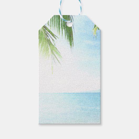 Cadeautags voor Oceaanstrand Cadeaulabel (Voorkant)
