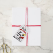 Cadeautags voor race-autoverjaardagsfeestje cadeaulabel (Met Touw)