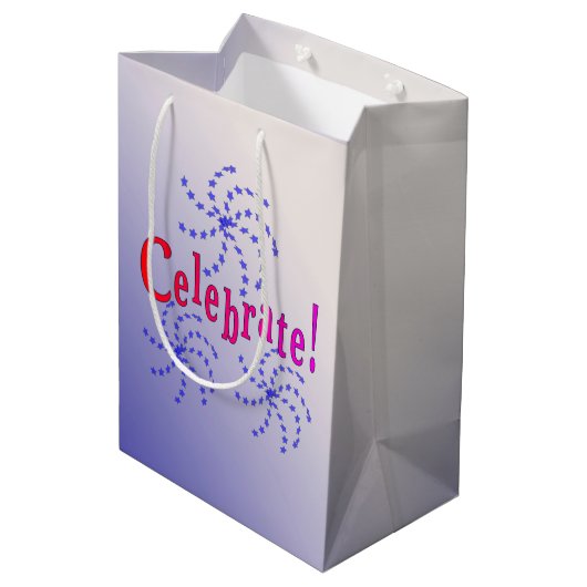 Cadeautas - Bekeerling met Fireworks (Achterkant Gekanteld)