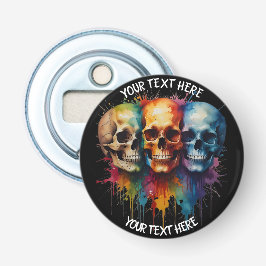 Cadeautas Button Flesopener