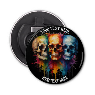 Cadeautas Button Flesopener